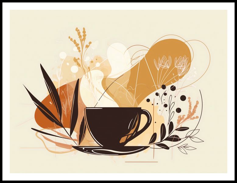 Plakat 100x75cm Aromatyczna Przerwa zdjęcie 3