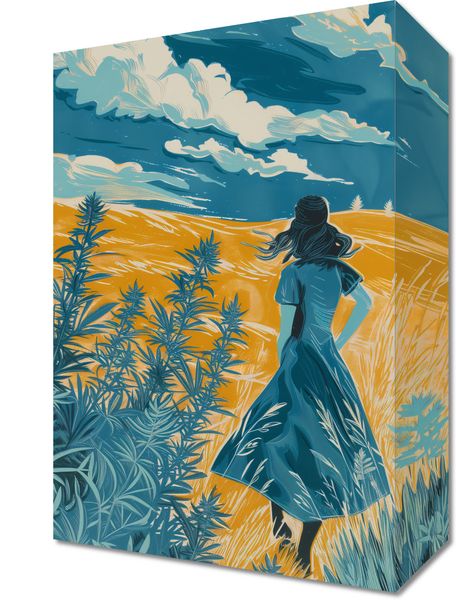 Obraz 20x30cm Podróż przez Pola zdjęcie 1