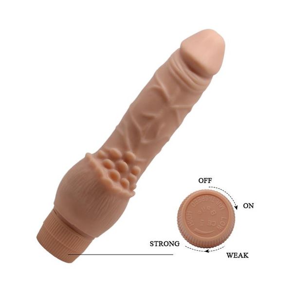 Realistyczny Penis Z Wypustkami Do Łechtaczki 19Cm zdjęcie 10