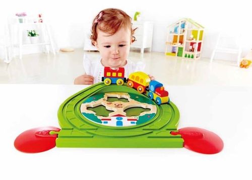 HAPE Train Torowisko puzzle na Arena.pl