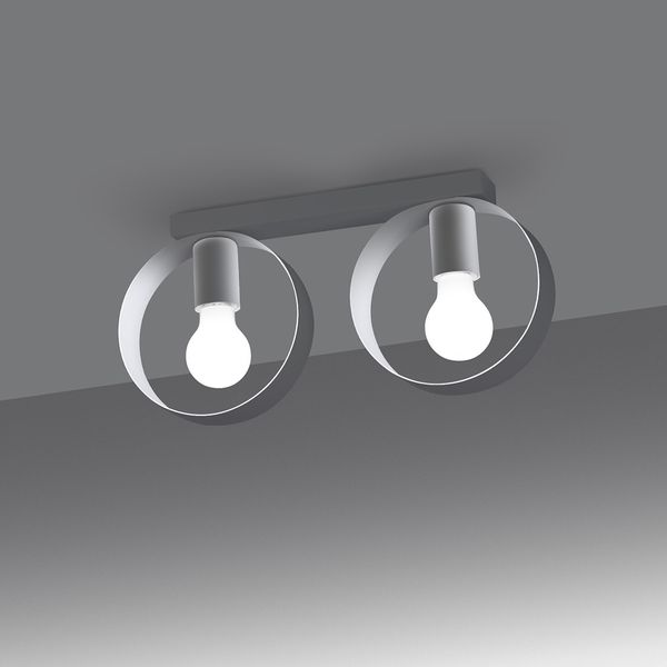 Plafon TITRAN 2 biały zdjęcie 3