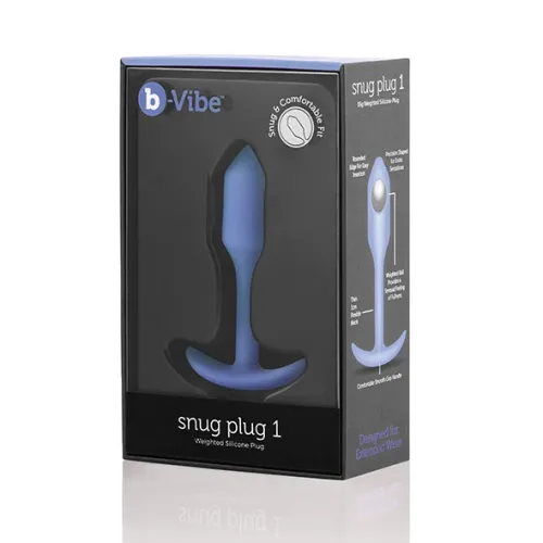 Plug analny - B-Vibe Snug Plug 1 Violet na Arena.pl