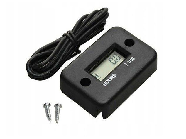 Licznik motogodzin czas pracy silnika 12 / 24 v zdjęcie 2