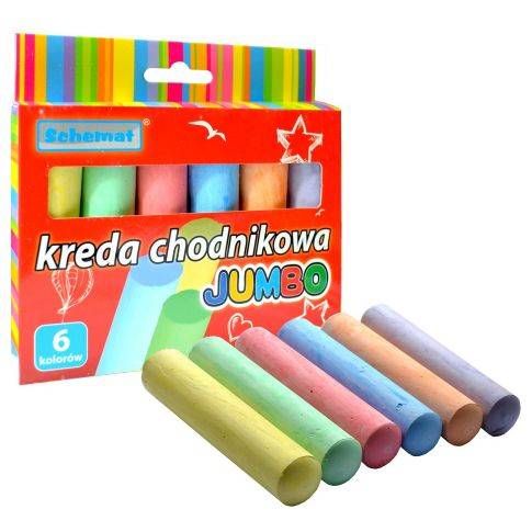 kreda chodnikowa jumbo 6kol zdjęcie 1