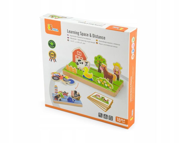 Układanka do nauki odległości zdjęcie 1