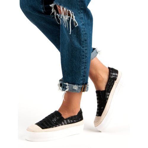 Czarne Trampki Espadryle r.39 na Arena.pl