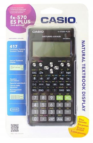 Kalkulator CASIO FX-570ES Plus 2nd Edition na Arena.pl