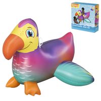 Dmuchany materac do pływania dla dzieci tukan wodny 141cm Bestway