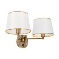 Ibis kinkiet 2x40W E14 patyna