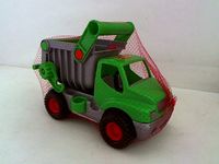 ConsTruck samochod-wywrotka zielony w siatce 0575