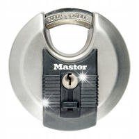Kłódka tarczowa z kluczem Master Lock