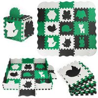 MATA PIANKOWA PUZZLE EDUKACYJNA DLA DZIECI KOJEC RACZKOWANIA 25 el. GRUBA