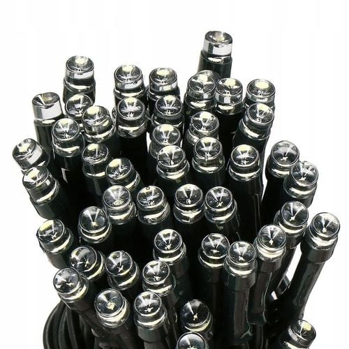 LAMPKI CHOINKOWE 100LED ZEWNĘTRZNE WEWNĘTRZNE 10m BIAŁE CIEPŁE ŚWIĄTECZNE na Arena.pl