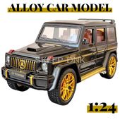 METALOWY MODEL SAMOCHODU MERCEDES G63 G-WAGON 1:24 DŹWIĘK LED NAPĘD PREZENT