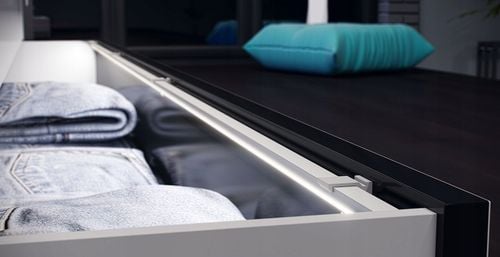 Taśma LED listwa COB 12V 3M Linia NEON Neutralny + zasilacz wtyk 30W na Arena.pl