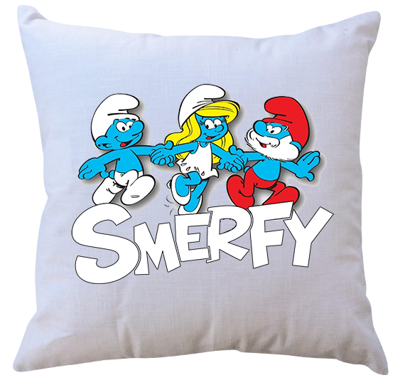 Poduszka Smerfy zdjęcie 1