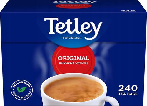 Herbata Czarna Angielska Klasyczna TETLEY ORIGINAL 240 torebek 750 g na Arena.pl