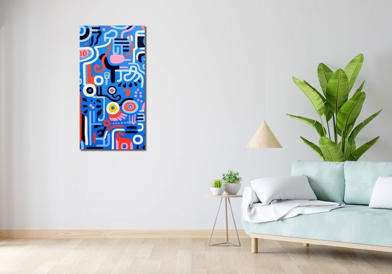 Obraz 50x100cm Rytmiczne Echo zdjęcie 2