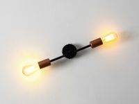 Lampa ścienna EPO WALL - czarny