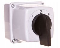 ŁUK KRZYWKOWY ŁĄCZNIK L-0-P ZM. KIER. OBROTÓW IP44 ELEKTROMET E25-43 952542