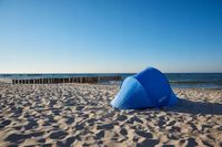 NAMIOT PLAŻOWY BESTIF PARAWAN SAMOROZKŁADAJĄCY NA PLAŻĘ DUŻY OGRODOWY 190cm