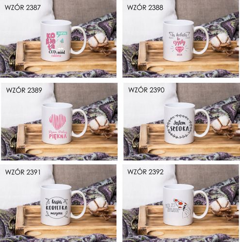 Kubek z imieniem PREZENT KOBIETA SUKCESU na Arena.pl