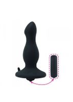 Wibrujący Korek Analny Z Przyssawką - Butt Plug With Suction Cup
