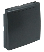 Efapel Logus90 element centralny do gniazda schuko ip44 grafit 90634 TIS