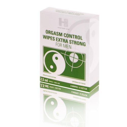 supl.diety orgasm control wipes 6szt. na Arena.pl