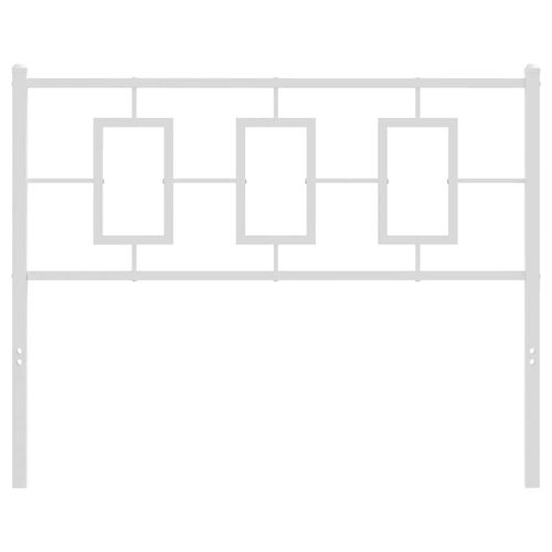 Metalowe wezgłowie, białe, 107 cm na Arena.pl