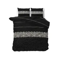 240x220 DERVIO antracyt mix bawełniany kpl