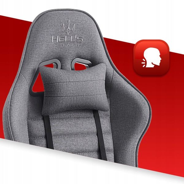 FOTEL GAMINGOWY DLA GRACZA BIUROWY HELL'S zdjęcie 10