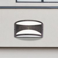 Elewacyjna LAMPA ścienna MANHATTAN 8510 Rabalux zewnętrzna OPRAWA półokrągła outdoor IP54 antyczne złoto