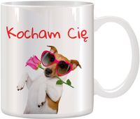 KUBEK PREZENT DLA DZIEWCZYNY ŻONY MĘŻA CHŁOPAKA NA WALENTYNKI URODZINY