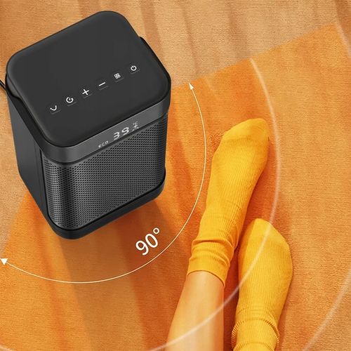 TERMOWENTYLATOR PRZENOŚNY GRZEJNIK FARELKA DO POKOJU Z PILOTEM 1500 W na Arena.pl