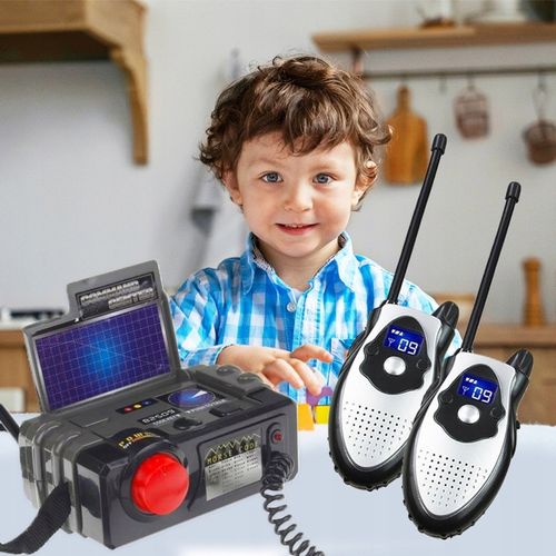 WALKIE TALKIE DLA DZIECI 2 x krótkofalówka ZESTAW łoki toki + BAZA do 30m na Arena.pl