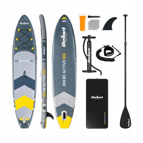 Deska SUP pompowana touring 350 cm drop-stitch wiosło pompka plecak 154 kg na Arena.pl