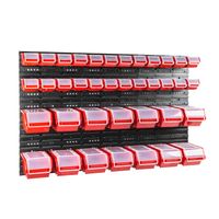 Tablica warsztatowa narzędziowa 120 x 80 cm + 38 kuwet