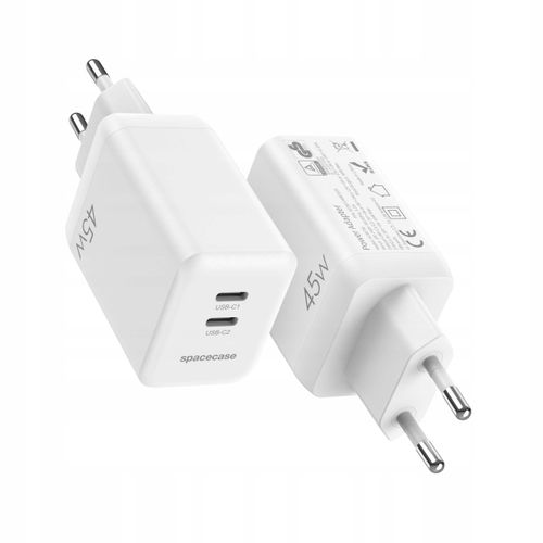 Spacecase Usb Charger 45W Gan Sc007W White na Arena.pl