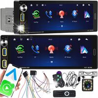 RADIO SAMOCHODOWE 1 DIN USB DOTYKOWE ANDROID AUTO CARPLAY MIRROR LINK USB