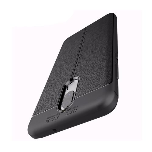 Litchi Pattern Etui Huawei Mate 10 Lite niebieski na Arena.pl
