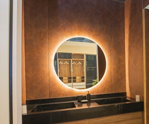 Lustro Podświetlane Okrągłe FI 80CM 480 LED/METR COB WODOSZCZELNOŚĆ IP65 na Arena.pl