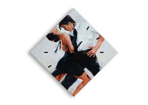 Zegar Ścienny - Tango Tancerze  - 40X40 Cm - C3Ad40X40-3771 na Arena.pl