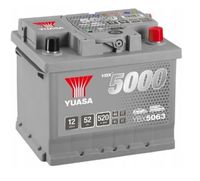 Akumulator Yuasa Silver 12V 52Ah 520A Prawy Plus