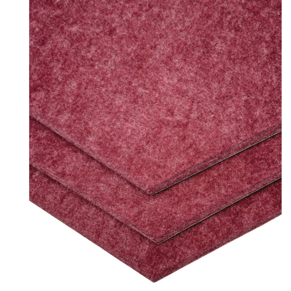 Panele Ścienne Filcowe 3D Heksagon Zagłówek Samoprzylepne Akustyczne Soft zdjęcie 4