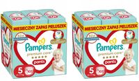 Pampers Premium Care Rozmiar 5 12-17 kg 2x102 szt. Pieluchomajtki