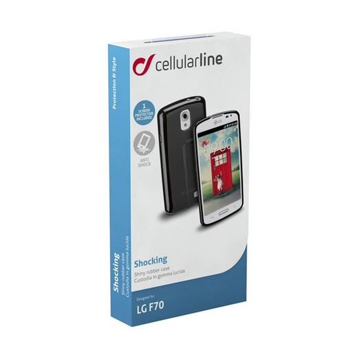 CELLULAR LINE Shocking Etui LG L70 czarne na Arena.pl