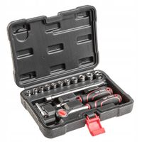 Zestaw kluczy nasadowych TOP TOOLS 38D525 (15 elementów)