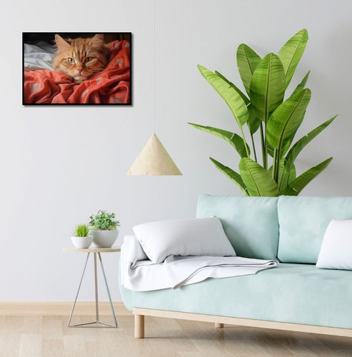 Plakat 60x40cm Mruczący Spokój na Arena.pl