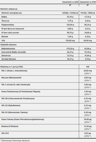 VS Solid Mass 3000g wanilia na Arena.pl